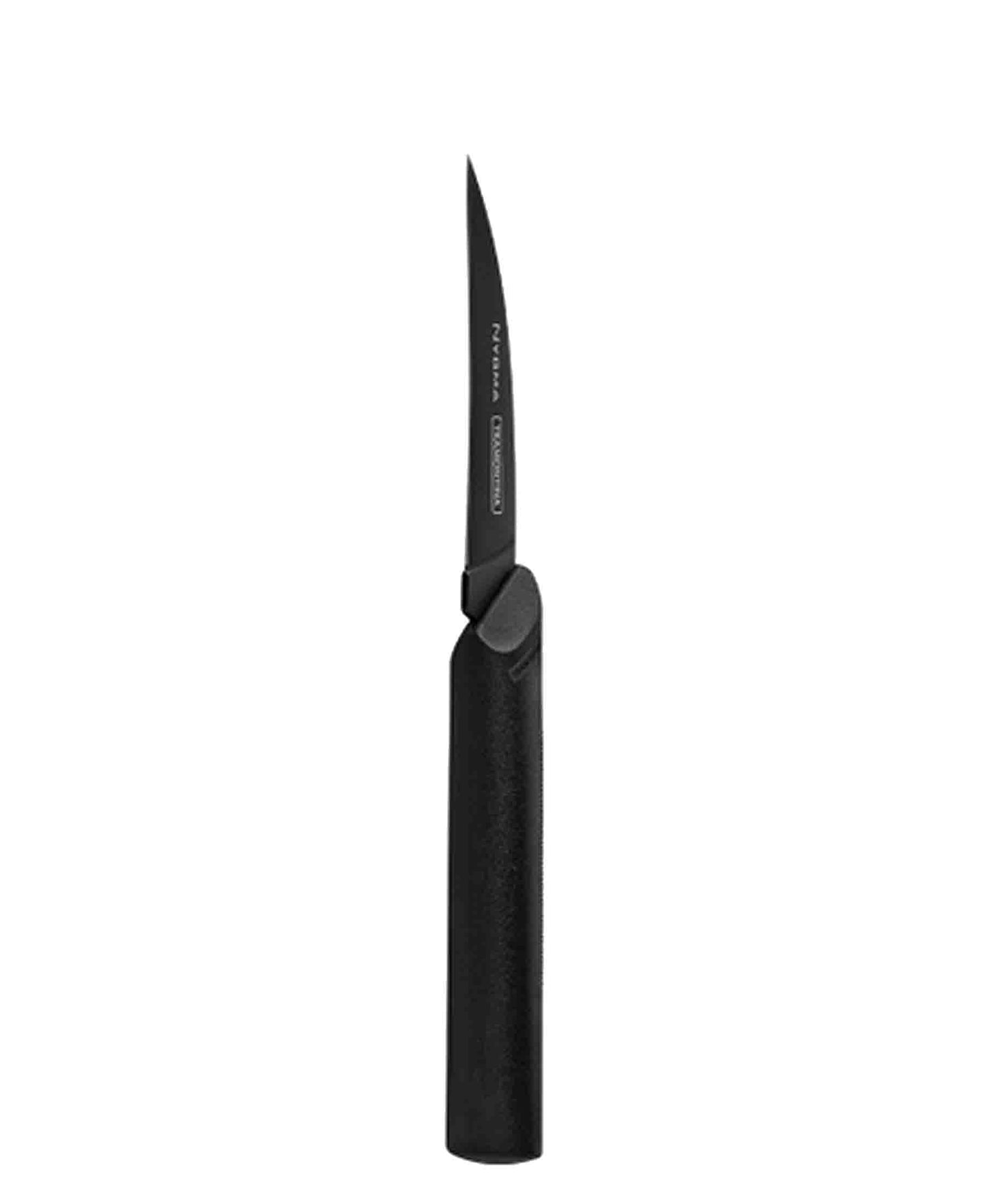 Tramontina 3" (8cm) Peeling Knife - Black