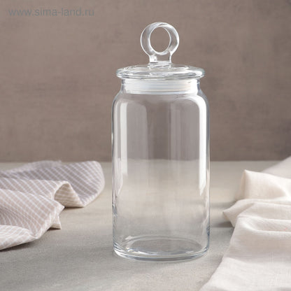 Pasabahce 1130ml Slim Kitchen Jar Clear