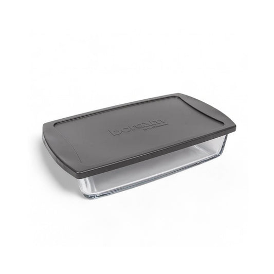 Borcam 1320ml Rectangular Casserole Clear