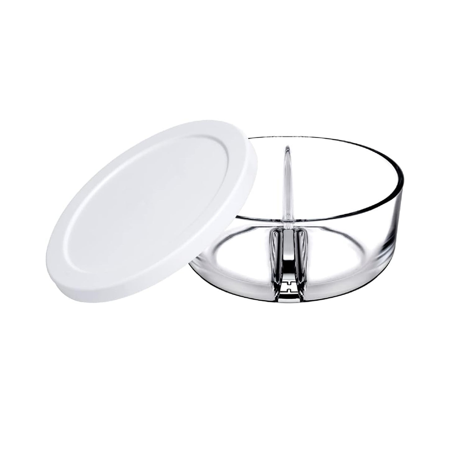 Pasabahce 2 Compartment Round Polar Storage
