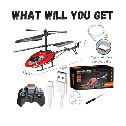 3.5CH Mini RC Helicopter with Gyro Red