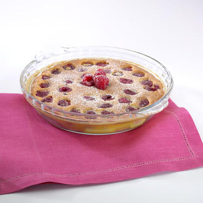 Pyrex 1.3Lt Pie Dish Clear