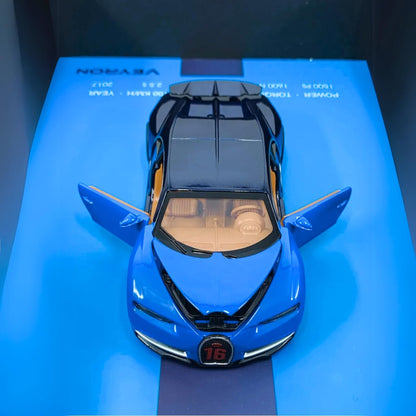 Die Cast Car Model Frame Blue