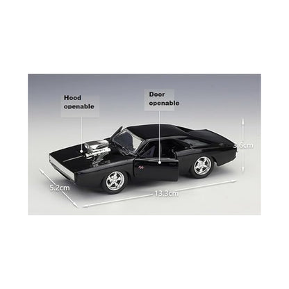Die Cast Car Model Frame Black