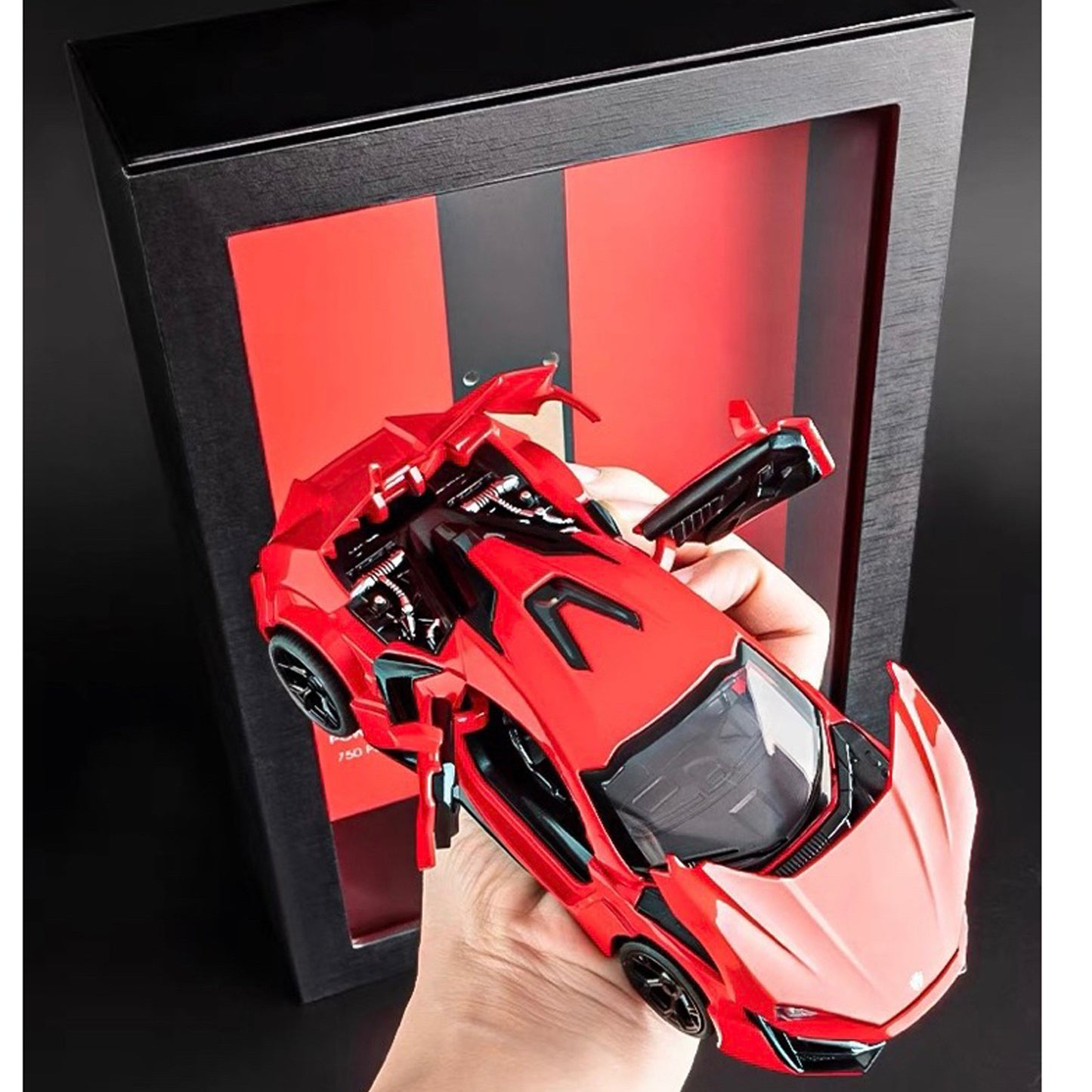 Die Cast Car Model Frame Red