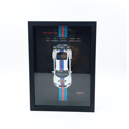 25 x 25cm Car Frame Black