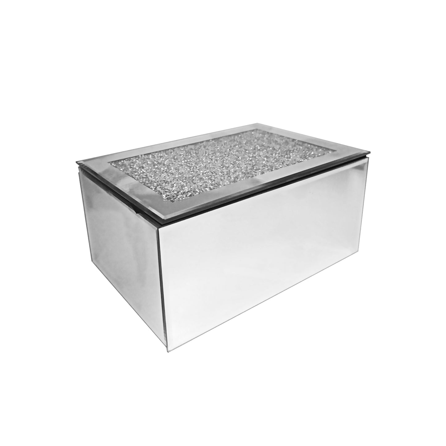 Exotic Designs 3 Piece Jewelry Box Silver