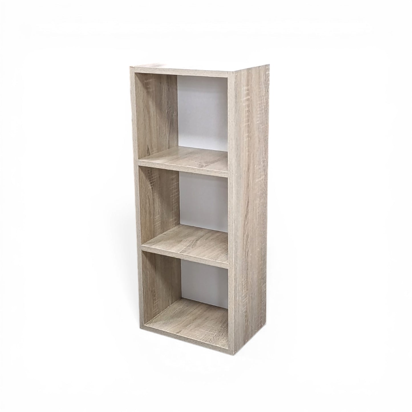 Exotic Designs 3 Tier Bookshelf Brown