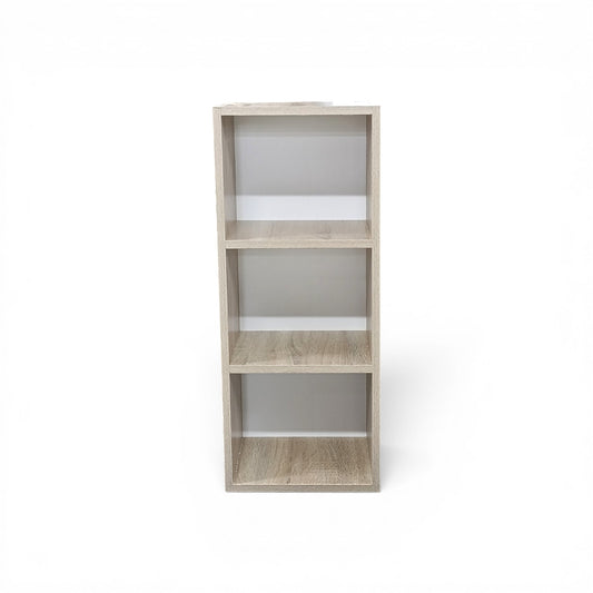 Exotic Designs 3 Tier Bookshelf Brown
