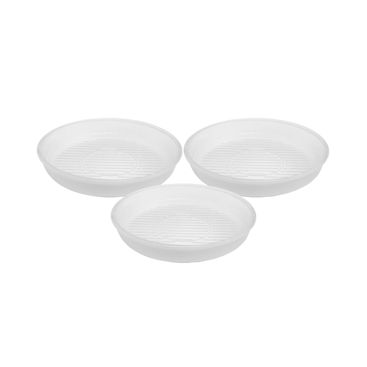 Borcam 3 Piece Oven Casserole Set White