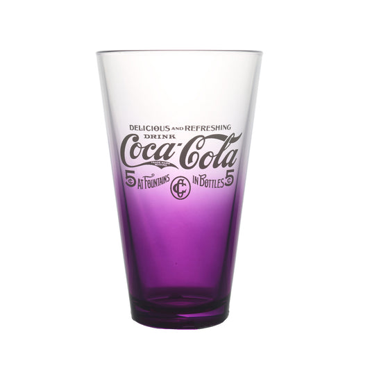 Kitchen Life Coca Cola Glass Purple