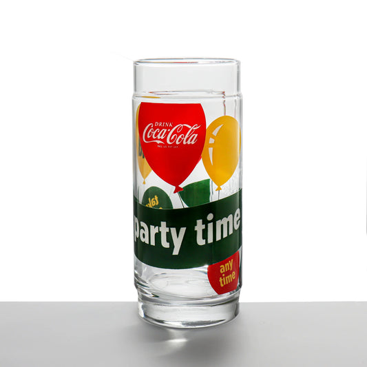 Kitchen Life Party Time Coke Hiball Tumbler Clear