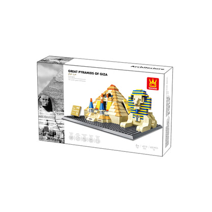 Wange Great Pyramids of Giza 623 Piece Building Blocks Set