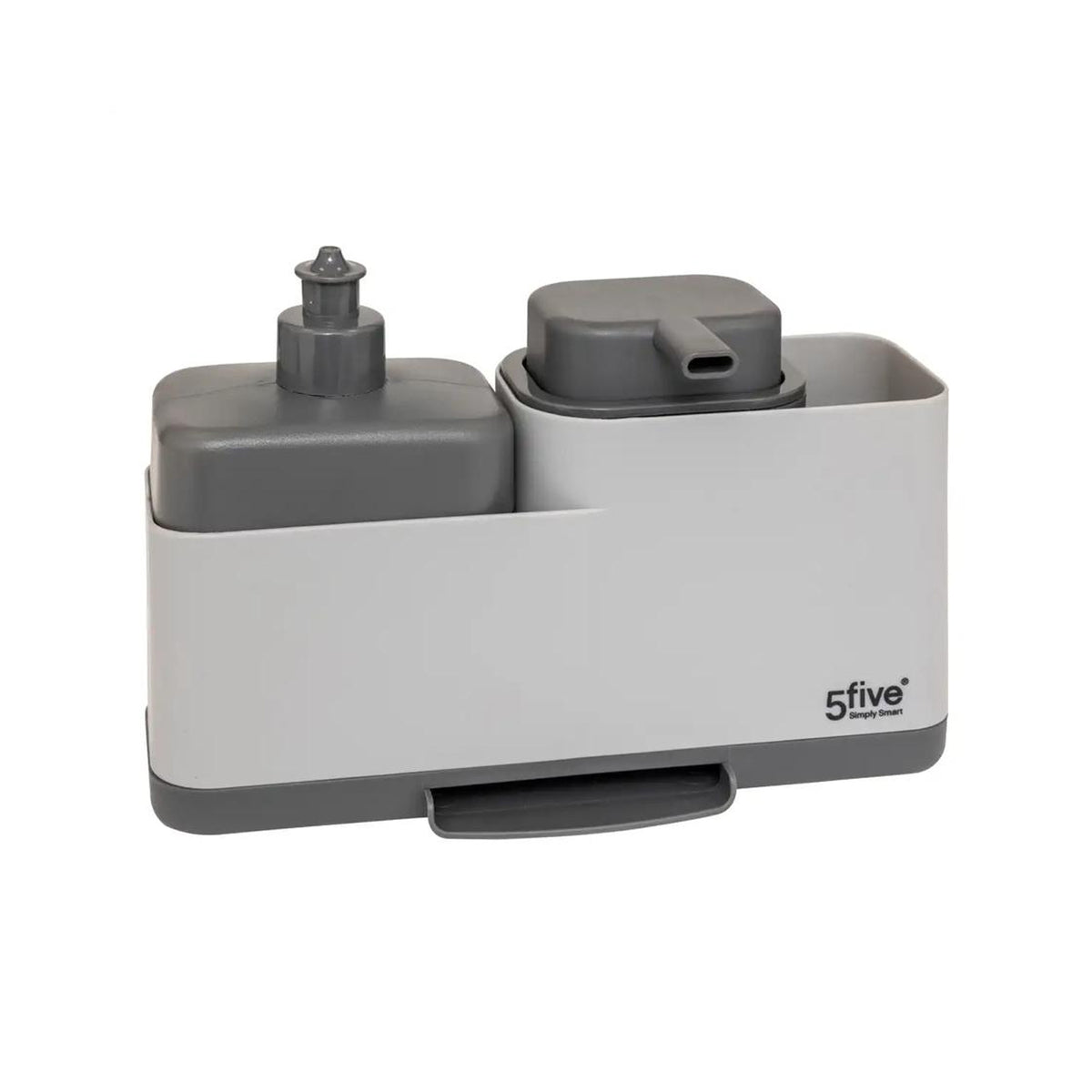 5Five Neo Soap Dispnser with Sponge Holder - Grey