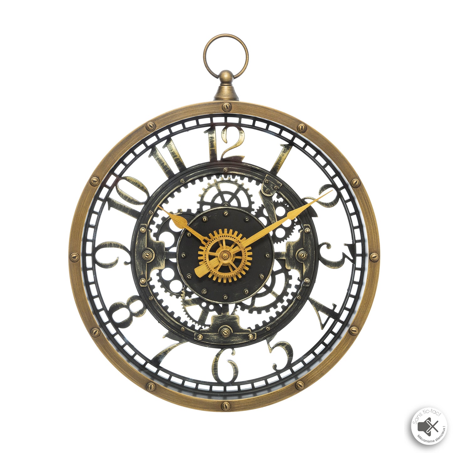 Atmosphera "Liliana" Clock Brown