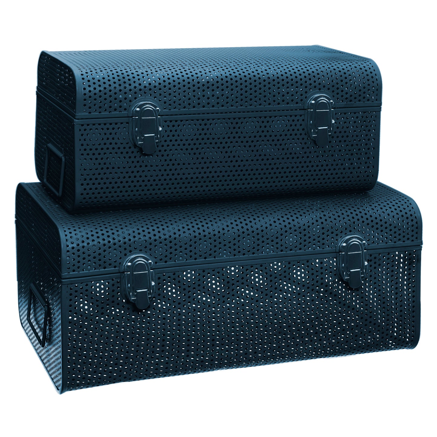 Atmosphera 2 Piece Trunk Set Blue