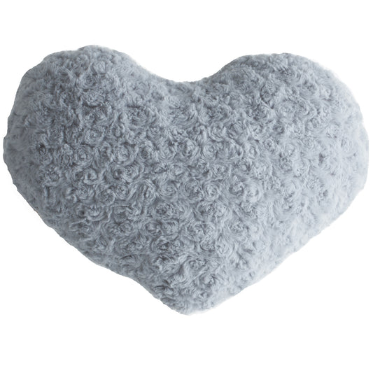 Atmosphera Heart Cushion Grey