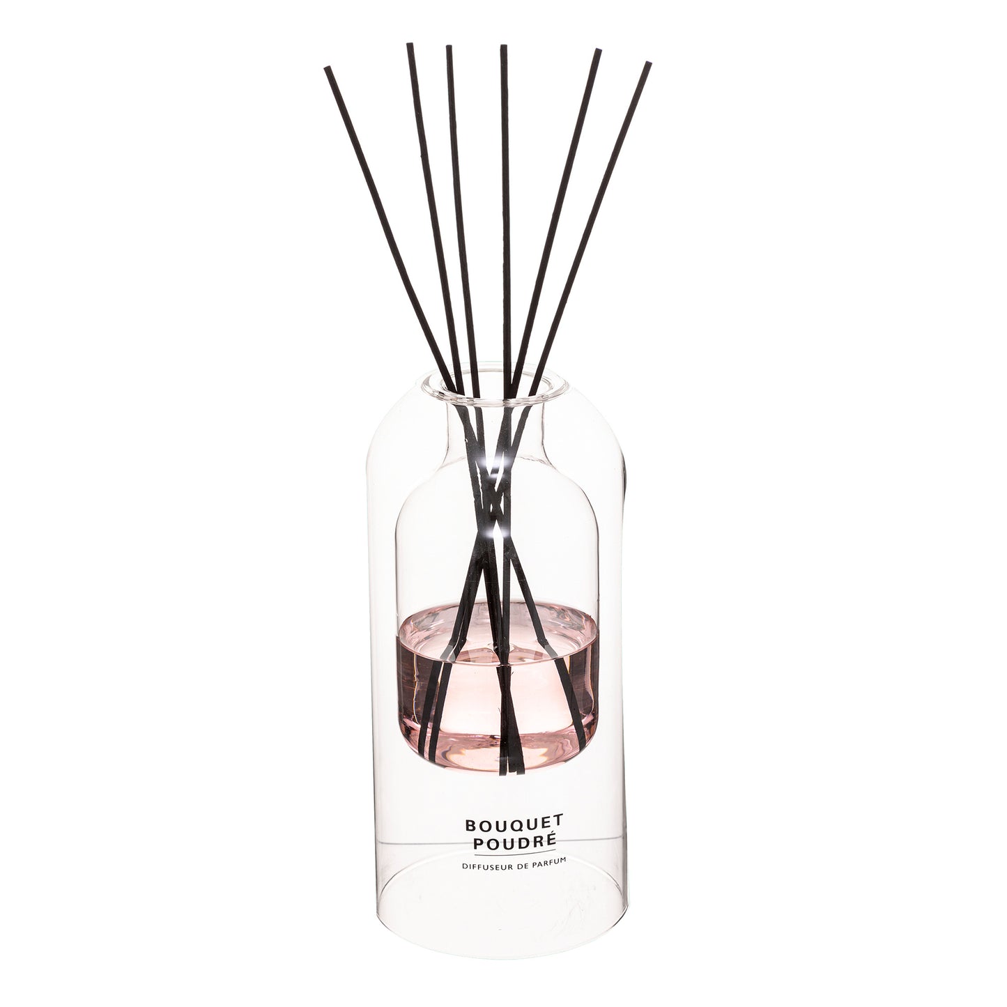 Atmosphera Ilan Rose, Jasmine & White Musk Fragrance Diffuser Clear