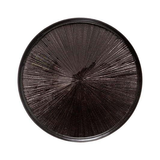 Secret de Gourmet Dessert Plate Black