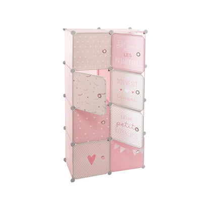 Atmosphera Children's Wardrobe Pink