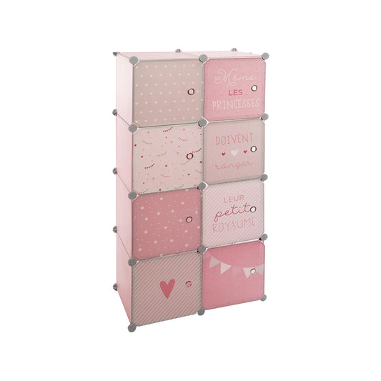 Atmosphera Children's Wardrobe Pink