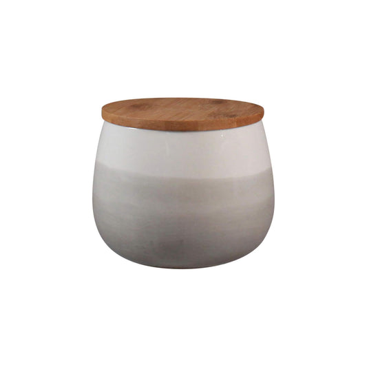 Ciroa Horizon Porcelain Small Storage Jar White