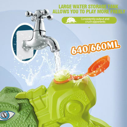 Dinosaur Water Gun Green