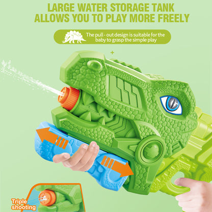 Dinosaur Water Gun Green