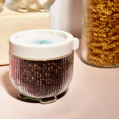 Kitchen Life 6 Piece Canister Set Clear