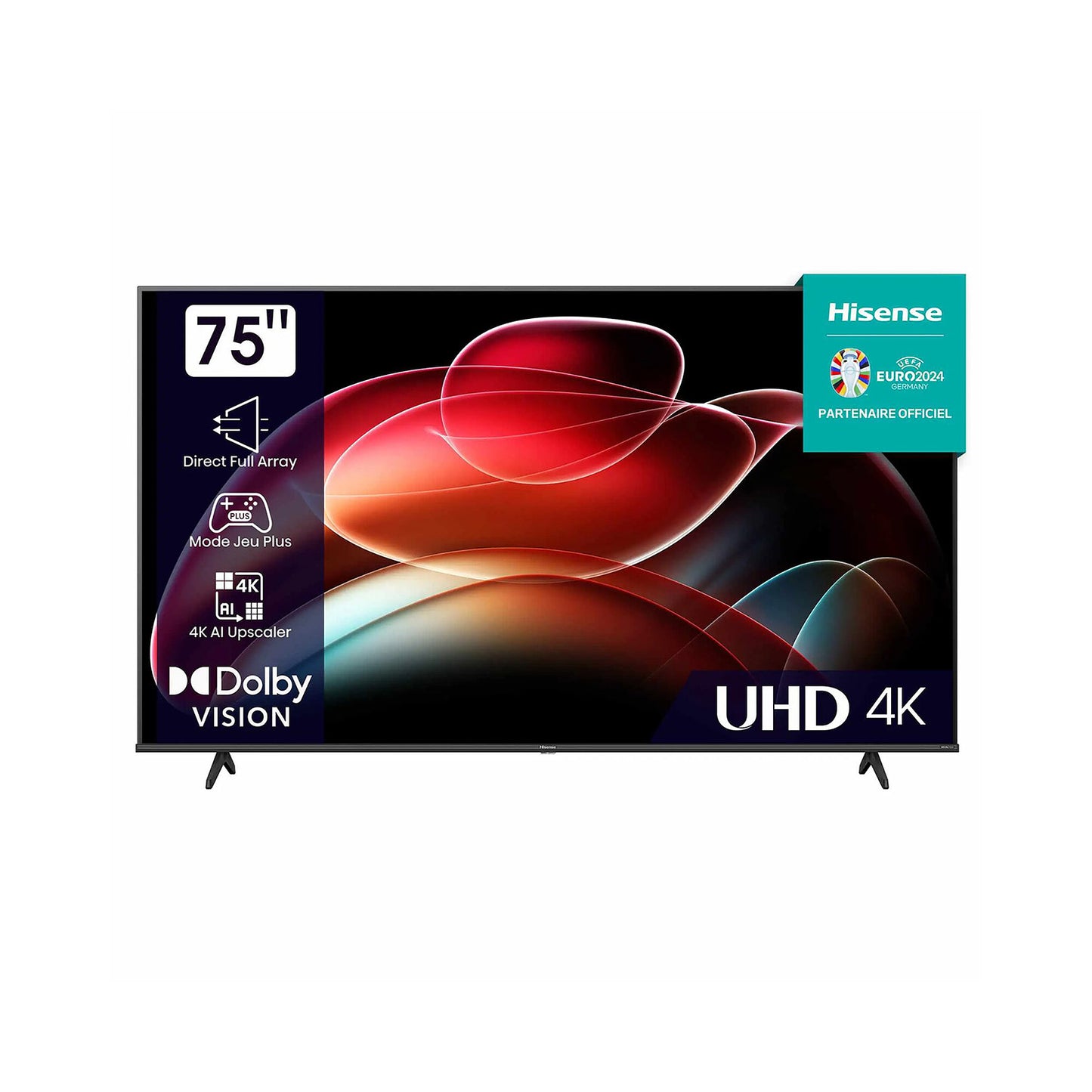 Hisense 75" A6K 4K UHD Smart TV with HDR & Dolby Digital