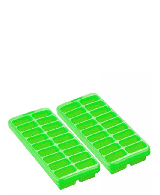 Kitchen Life 2 Piece Ice Cube Tray - Lime