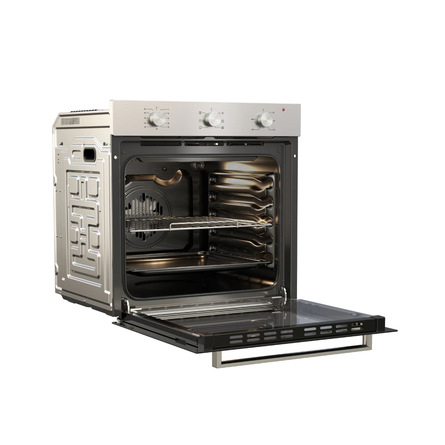 AEG 60cm Multifunction Fan Built-In Oven Black