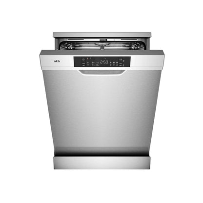 AEG 60cm 5000 Series Freestanding Dishwasher Stainless Steel