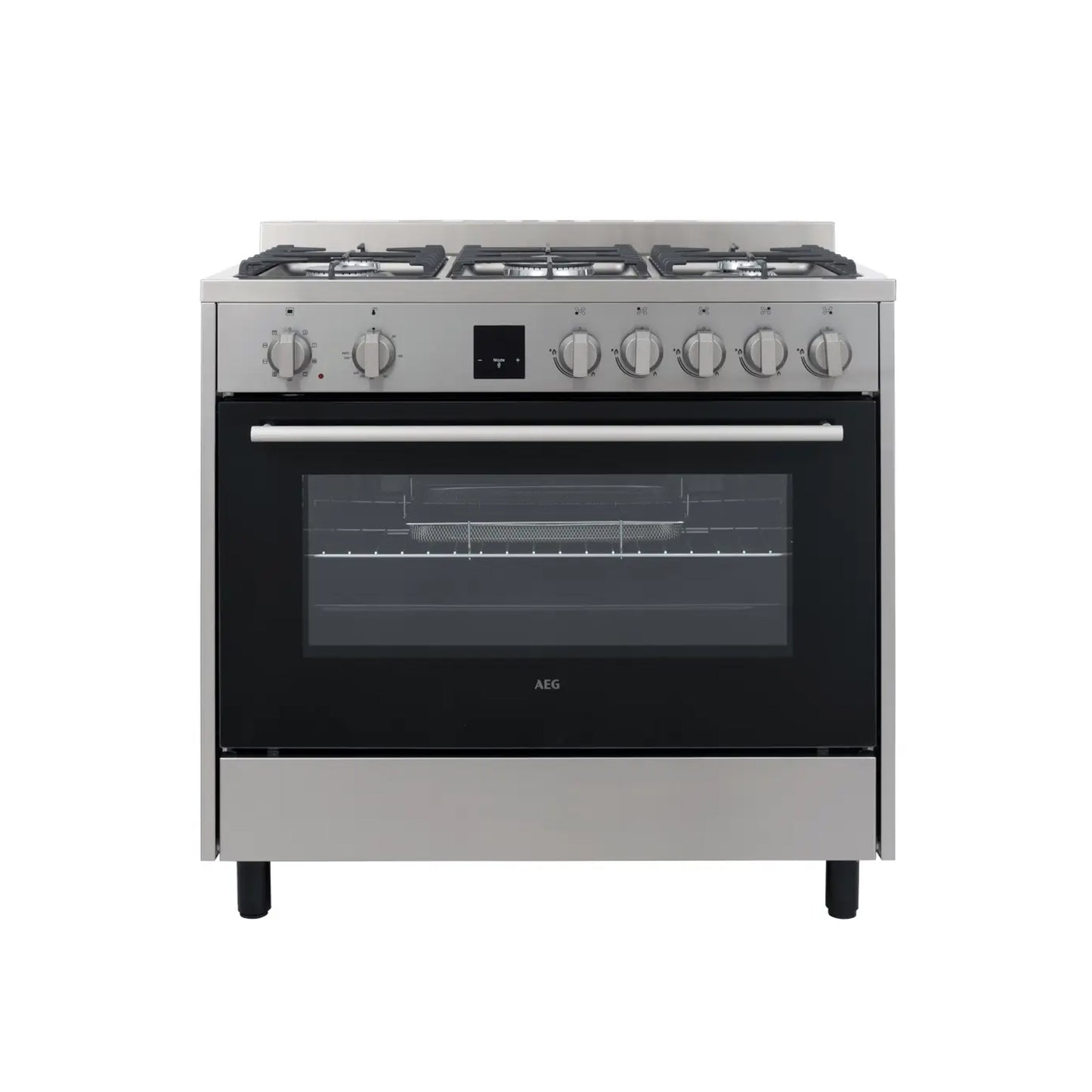 AEG 90cm Gas/Electric Cooker Stainless Steel