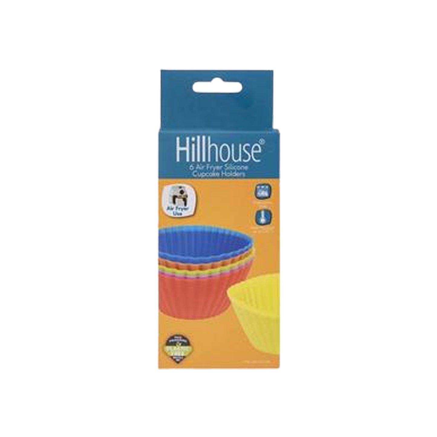 Hillhouse Silicone Cupcake Cases Assorted