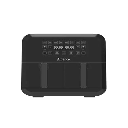Alliance 8L Digital Dual Basket Air Fryer - Black