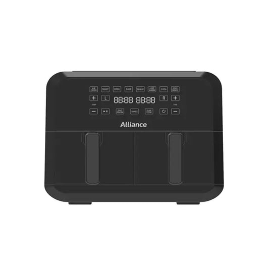Alliance 8L Digital Dual Basket Air Fryer - Black