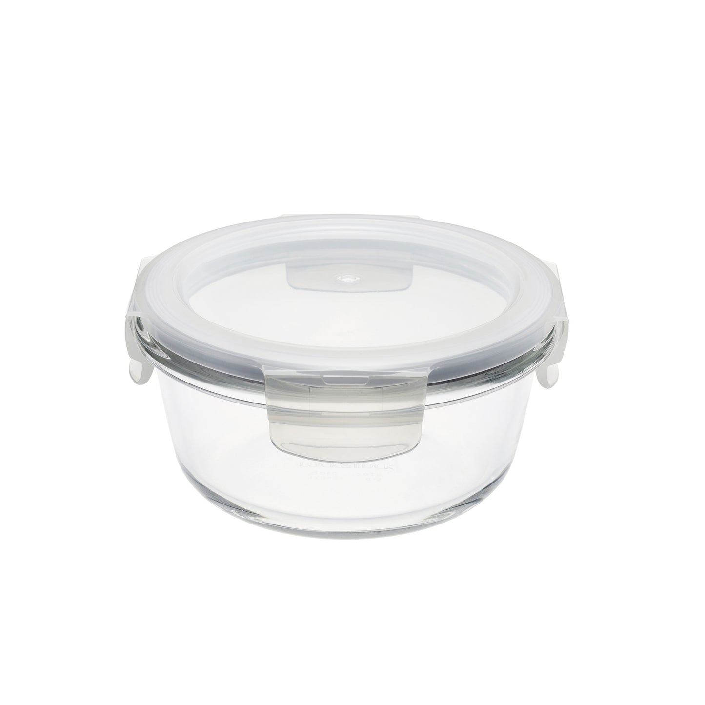 Aqua 400ml Glass Food Storage Container Clear