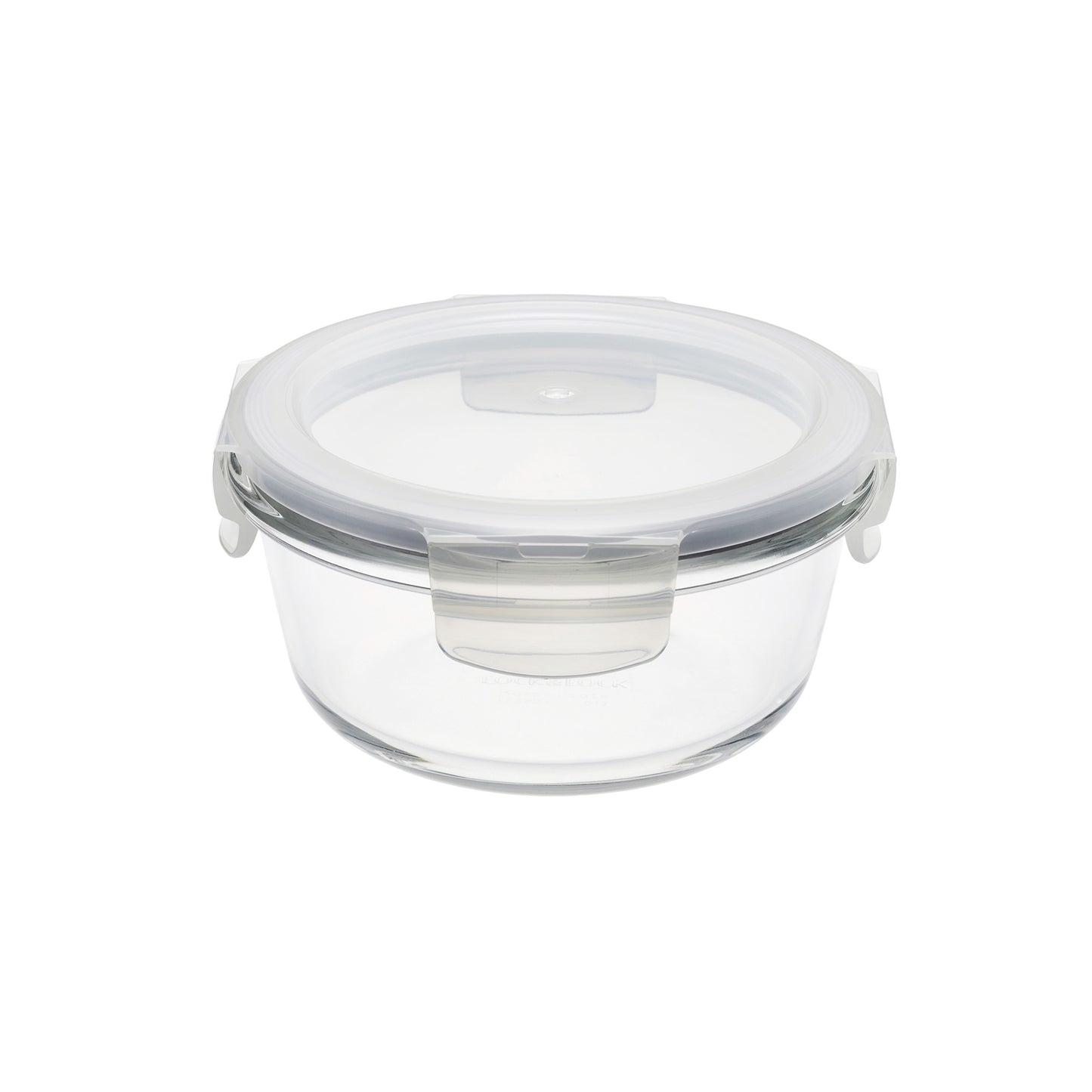 Aqua 620ml Glass Food Storage Container Clear