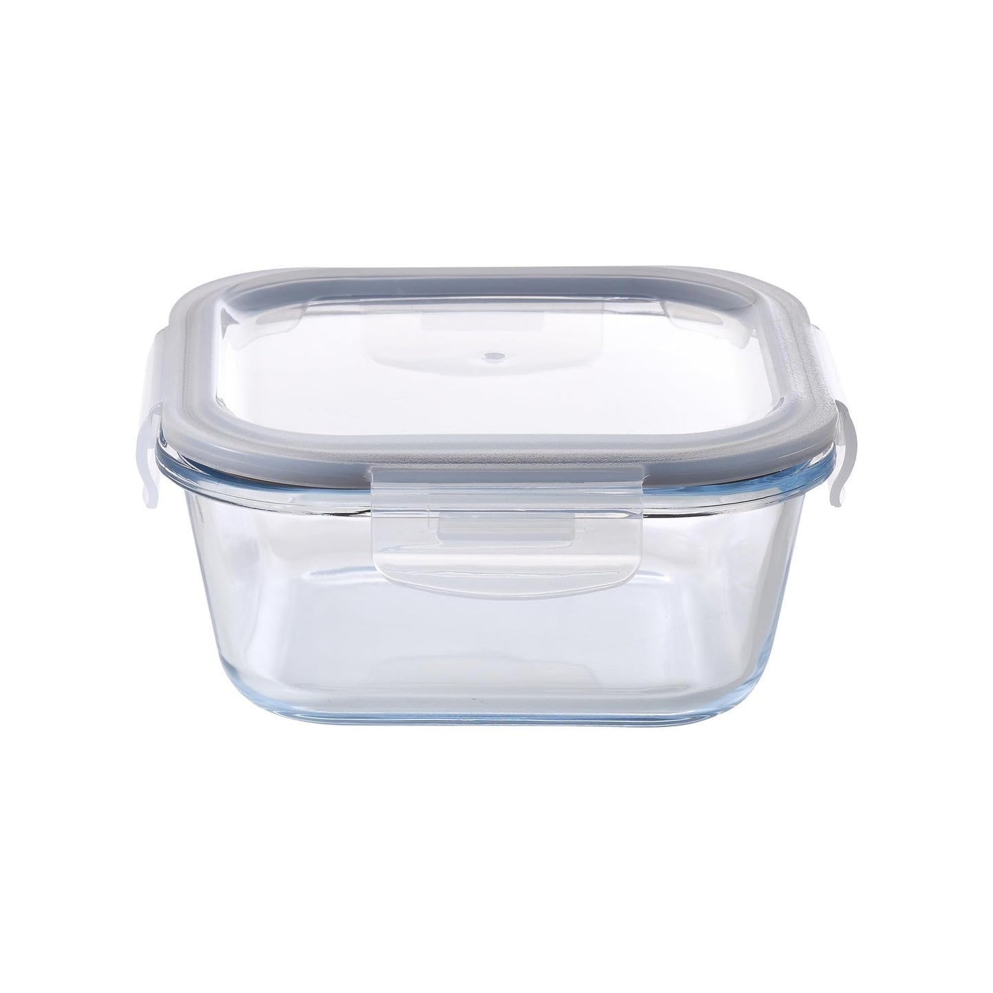Aqua 800ml Glass Food Storage Container Clear