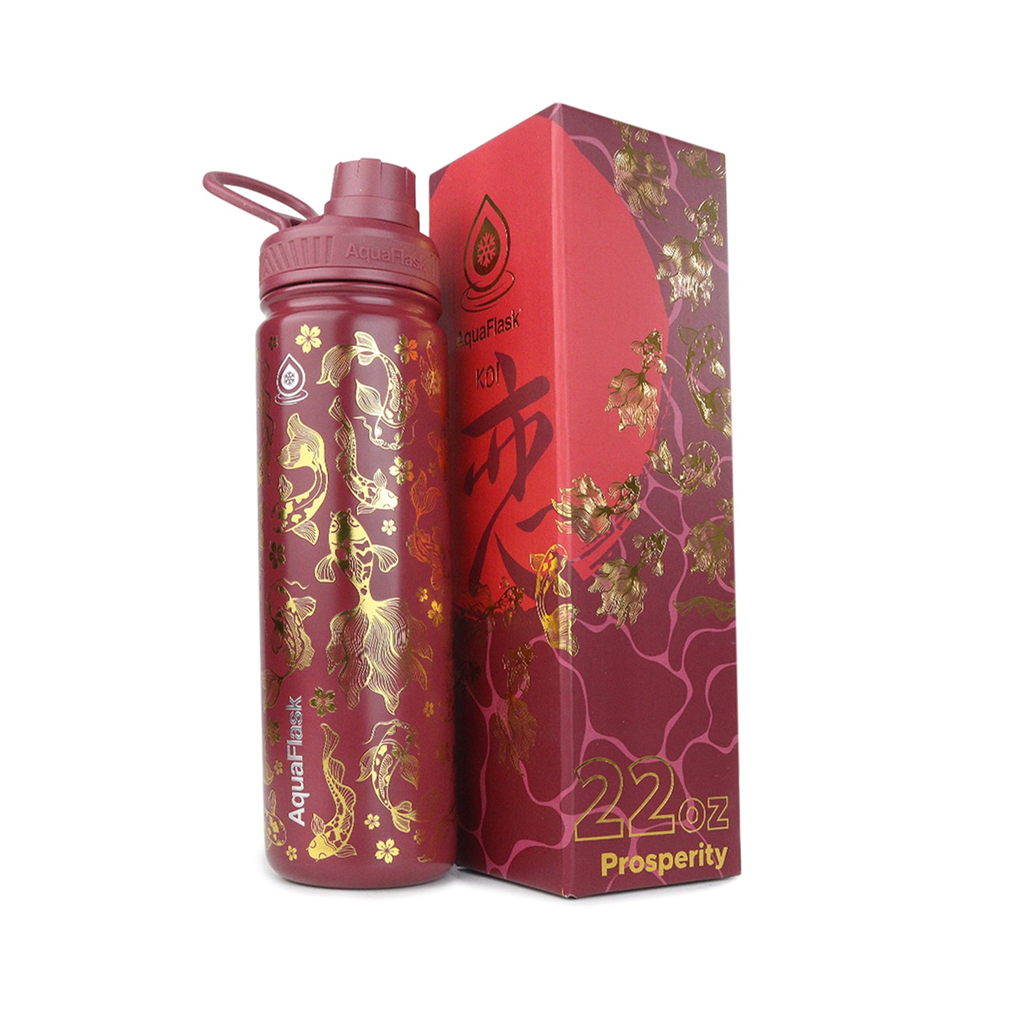 Aquaflask Koi 650ml Flask Prosperity
