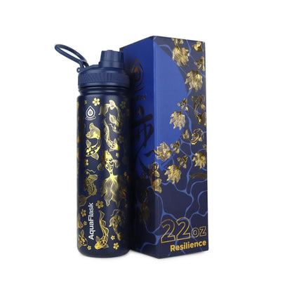 Aquaflask Koi 650ml Flask Resilience Blue