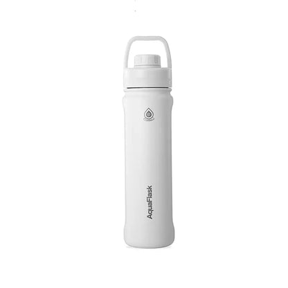 Aquaflask Sport 650ml Flask Arctic White