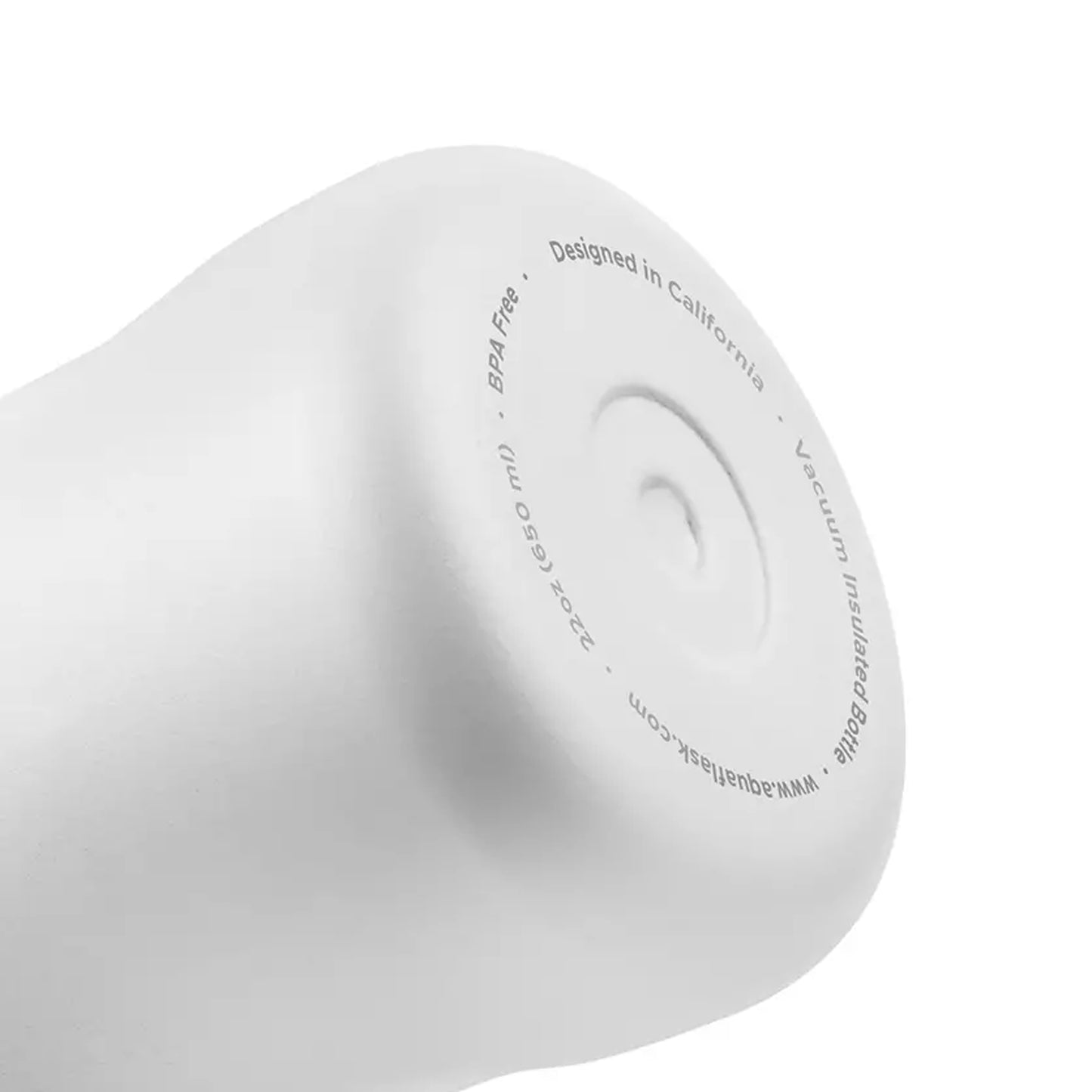 Aquaflask Sport 650ml Flask Arctic White