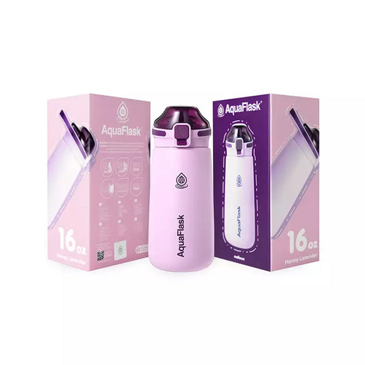 Aquaflask Mallows 473ml Flask Honey Lavender