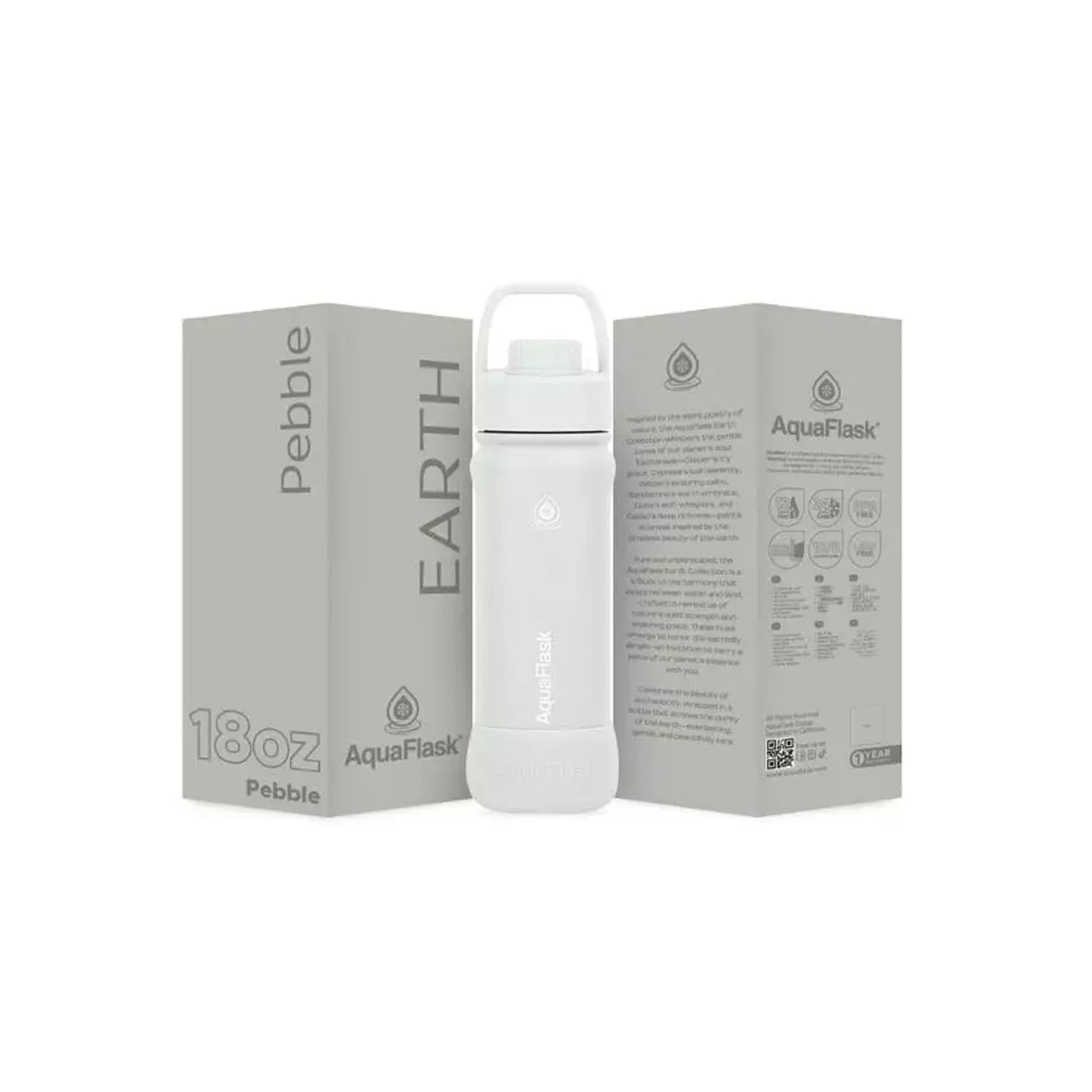 Aquaflask Earth 532ml Flask Pebble