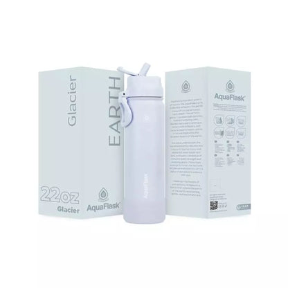 Aquaflask Earth Flipsip 650ml Flask Glacier