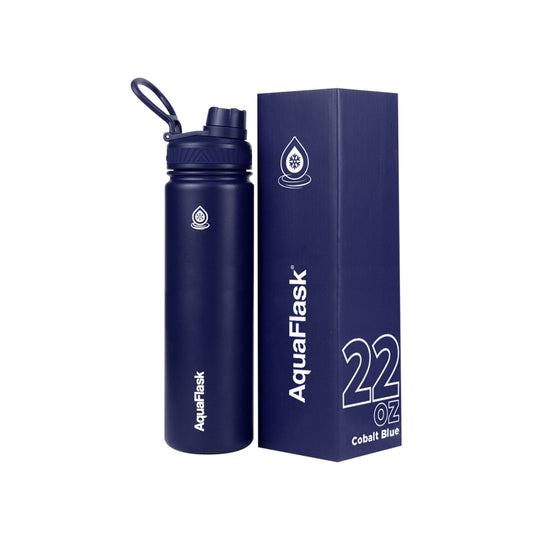 Aquaflask 650ml Flask Cobalt Blue