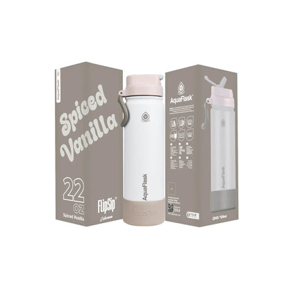 Aquaflask Colorwave Flipsip 650ml Flask Spiced Vanilla
