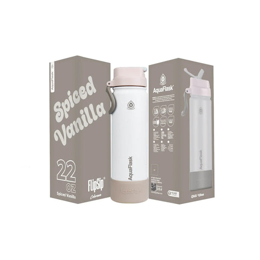 Aquaflask Colorwave Flipsip 650ml Flask Spiced Vanilla